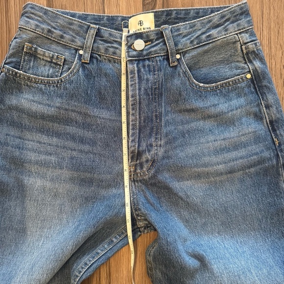 ANINE BING Hugh Jeans in Panama Blue - Picture 11 of 12